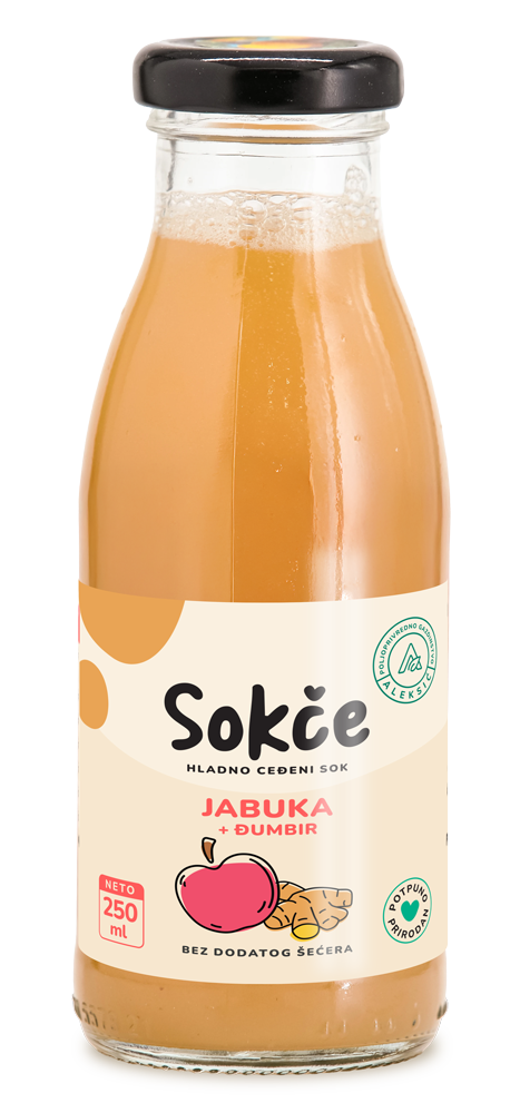 Sokče Sok od jabuke i đumbira